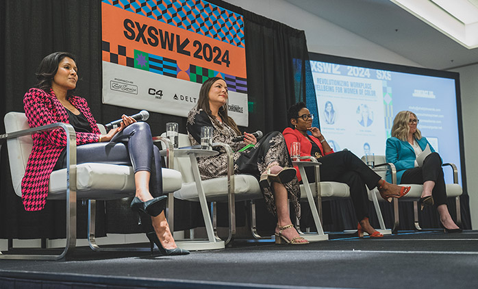 SXSW 2024 Panel on Revolutionizing Workplace Wellbeing for Women of Color