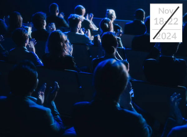 Audience clapping at career workshop on Creating Culture for a Remote Workplace